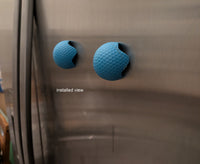 6-Pack: NEW Logisys Blue Golf Ball Anti-Slip Notebook, PC Keyboard, Cell Phone Tilt Stand ST01BL