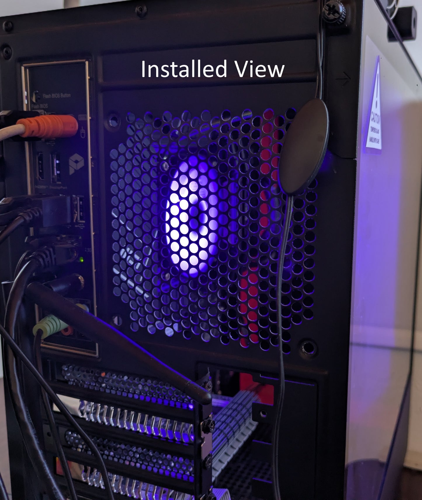 HIGH POWER® Low Profile Blue LED Intel Socket LGA1700 for i7/i5/i3/i9 CPU Cooler