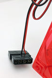 2-Pack: New AZZA 135mm/140mm 4-pin Molex Quad RED LED Gaming PC Case Cooling Fan Kit