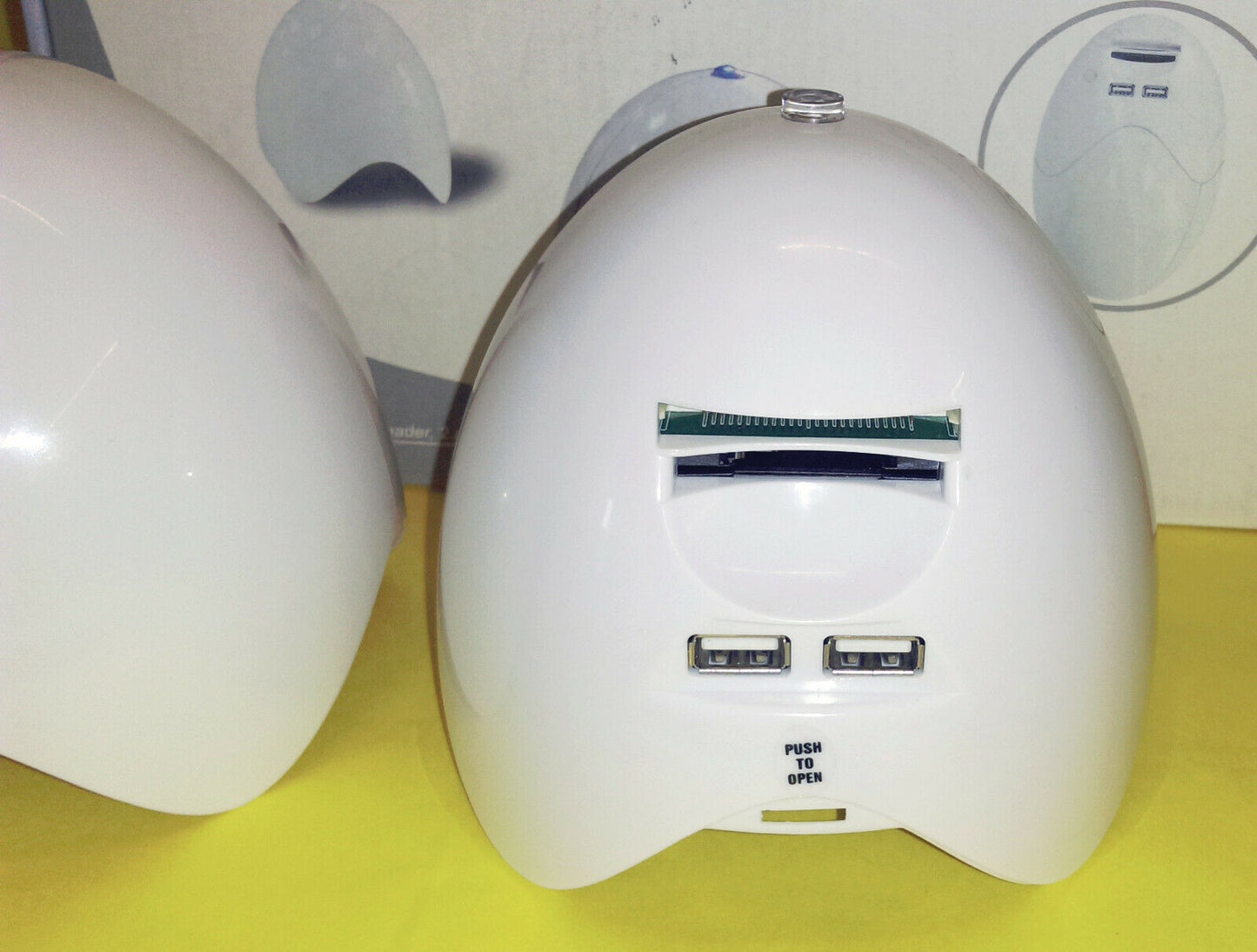 Egg-Shape USB Speakers/2.0 Hub/Memory Card Reader: Notebook,PC,Mac Book laptop