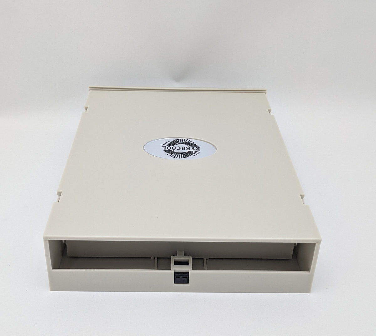 Evercool Desktop PC Case 5.25" Drive Bay Beige Panel Storage Drawer BOX-MK-WH
