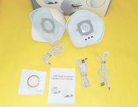Lot 8: Egg-Shape USB Speakers/2.0 Hub/Memory Card Reader: Notebook,PC,Mac Book laptop