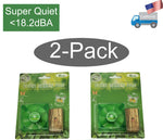 NEW 2-pack Evercool EverGreen Quiet 18.2dBA 60mm x 15mm 3pin PC Case Cooler Fan EGF-6