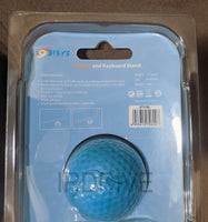 6-Pack: NEW Logisys Blue Golf Ball Anti-Slip Notebook, PC Keyboard, Cell Phone Tilt Stand ST01BL