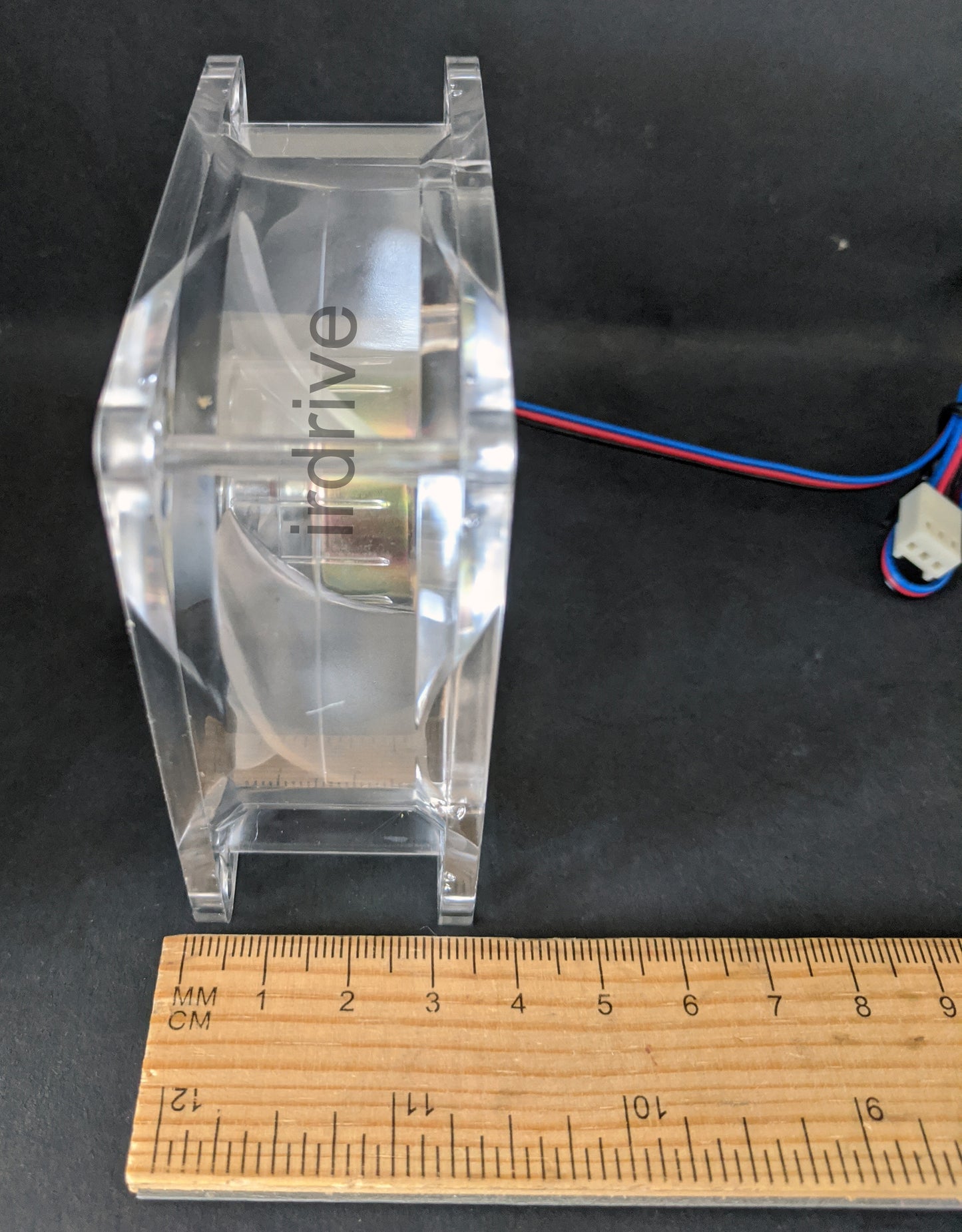 3-Pack: NEW Evercool Crystal 80mm x 35mm Multi-Color LED PC Case Cooling Fan Lot