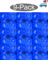 9-Pack: NEW HIGH POWER/LY 2pin 135mm/140mm Replacement LED ATX Power Supply Fan