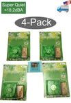 NEW 4-pack Evercool EverGreen Quiet 18.2dBA 60mm x 15mm 3pin PC Case Cooler Fan EGF-6