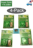 NEW 4-pack Evercool EverGreen Quiet 18.2dBA 60mm x 15mm 3pin PC Case Cooler Fan EGF-6