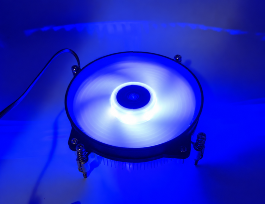 HIGH POWER® Low Profile Blue LED Intel Socket LGA1700 for i7/i5/i3/i9 Active CPU Cooler