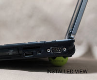 2-pack: NEW Logisys Lime Golf Ball Shape Anti-slip Notebook, Cell, Keyboard Stand ST01LM