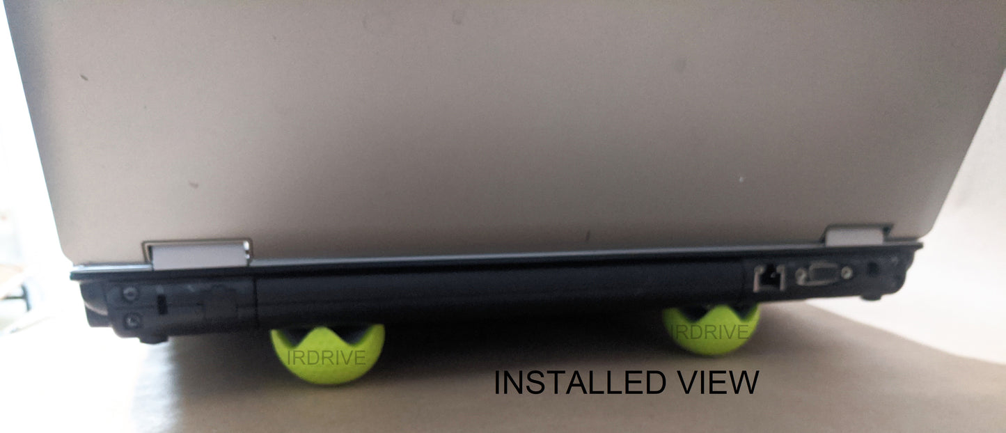 2pc: NEW Logisys Lime/Blue Golf Ball Notebook, Keyboard, Cellphone Anti-Slip Tilt Stand ST01LM ST01BL
