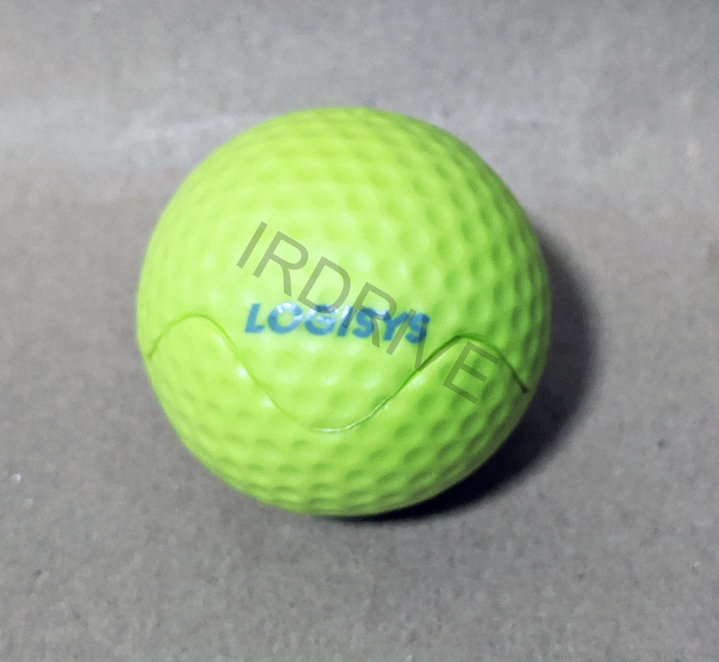 2-pack: NEW Logisys Lime Golf Ball Shape Anti-slip Notebook, Cell, Keyboard Stand ST01LM