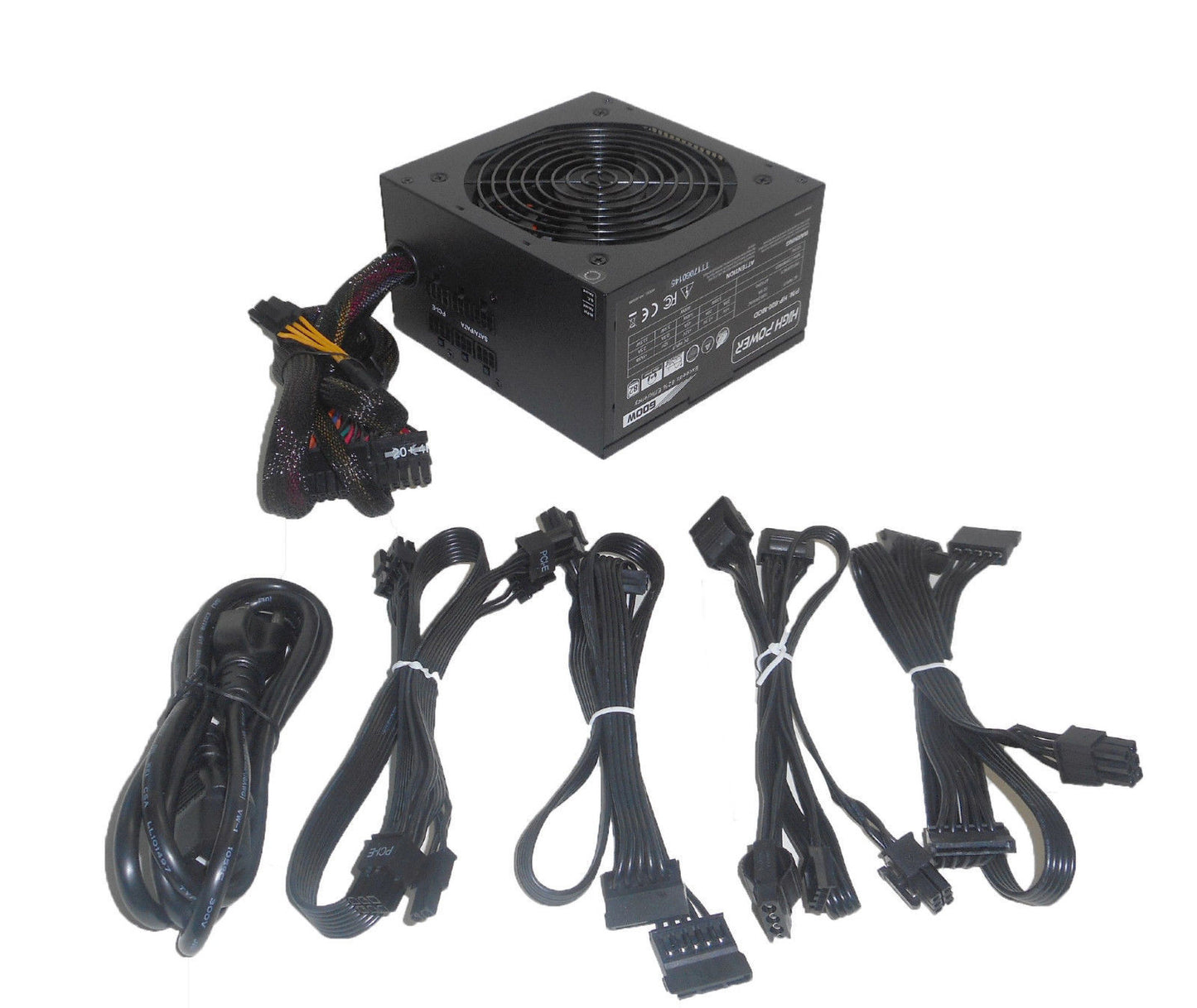 HIGH POWER®600W Modular Active PFC PC Power Supply *OPEN BOX*