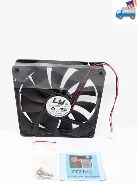 NEW LY 13525M12S ND1 135mm x 25mm ATX Power Supply Replacement Fan,3pin/2-wire (Copy)