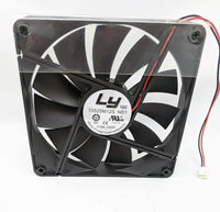 4-Pack: NEW LY 13525M12S ND1 135mm x 25mm ATX Power Supply Replacement Fan,3pin/2-wire