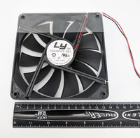 4-Pack: NEW LY 13525M12S ND1 135mm x 25mm ATX Power Supply Replacement Fan,3pin/2-wire