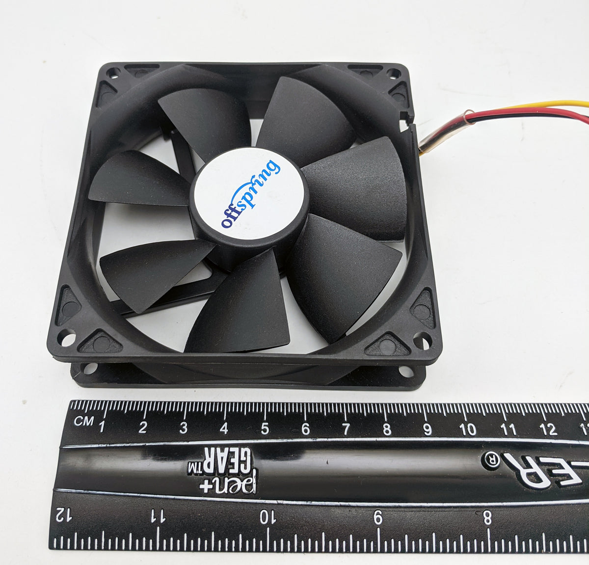 NEW Offspring 90mm x 25mm Ball Bearing 3pin 12V DC 0.15A PC Case Cooling Fan