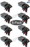 Lot 8pcs: PowerSpec 750W 80plus Bronze 2x PCIE Modular Cable ATX PC Power Supply