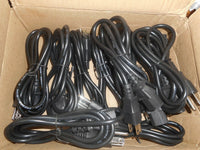 Lot of 10: NEW 3-Prong 5FT IEC AC US Standard Power Cord
