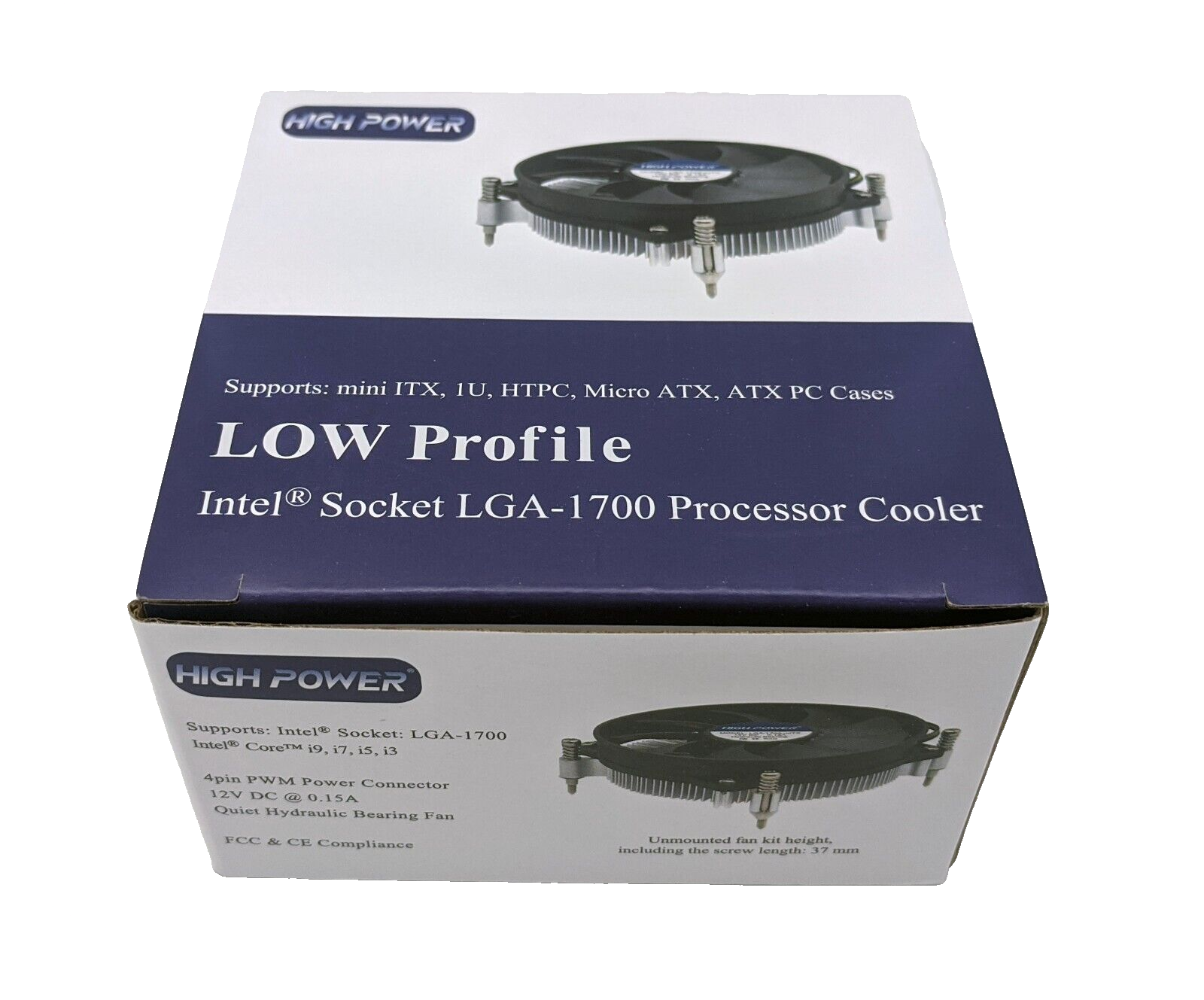LGA-1700-mITX retail box front view