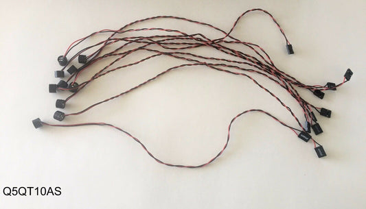Lot 10: 4-pin Replacement Internal Speaker Buzzer Cable for Computer Motherboard