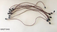 Lot 10: 4-pin Replacement Internal Speaker Buzzer Cable for Computer Motherboard