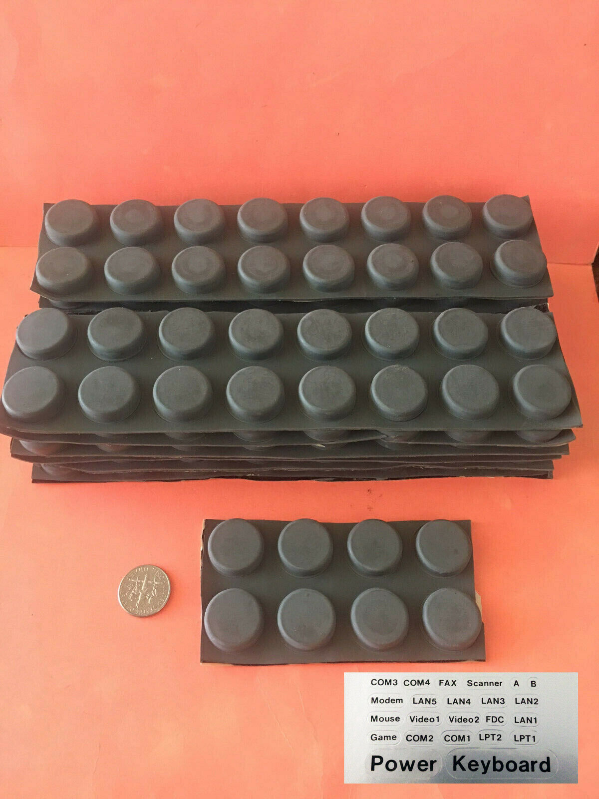 Lot 200: 3M Self-Adhesive ATX Tower PC Computer Case Rubber Feet LCD Speaker Amp