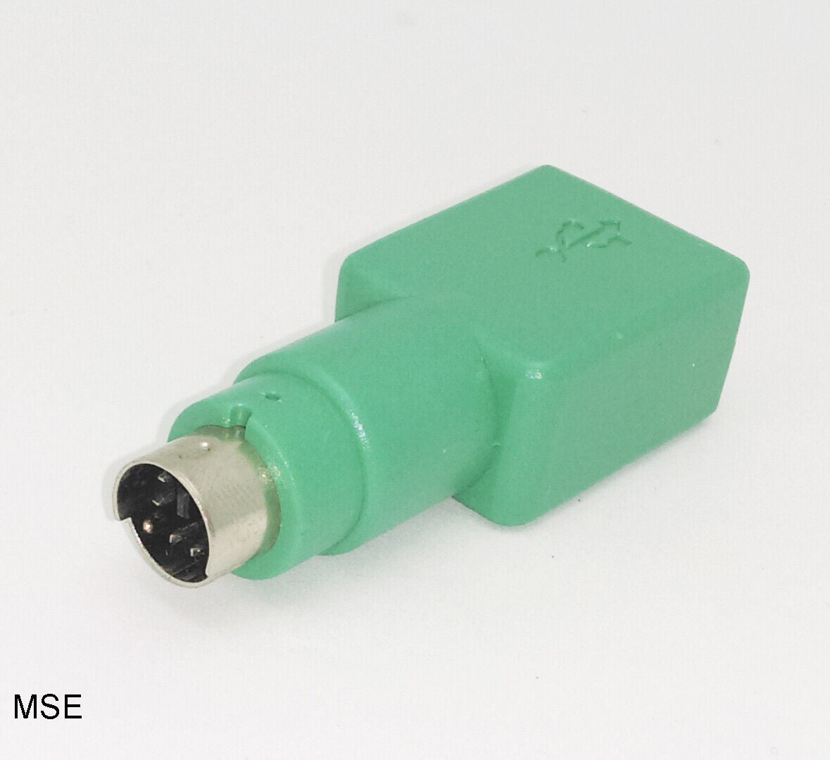 Lot 100 USB Female to PS/2 Male Adapter Connector Converter PC Keyboard & Mouse