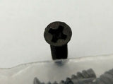 NEW 100-Pack: #6-32 x 1/2 in. Black Oxide Phillips Flat Head Heat-Sink Assembly Screws