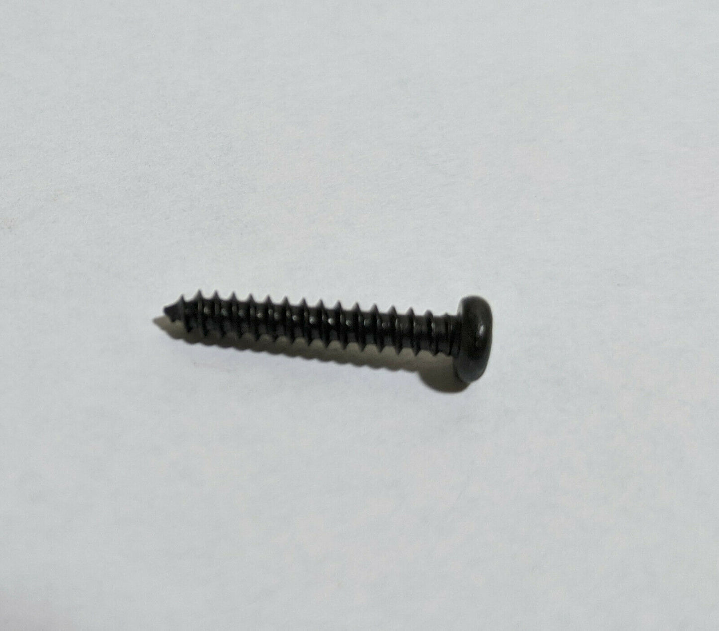 LOT 100: M3 X 20mm Black Steel Phillips Pan Head Self Tapping Sheet Metal Screws