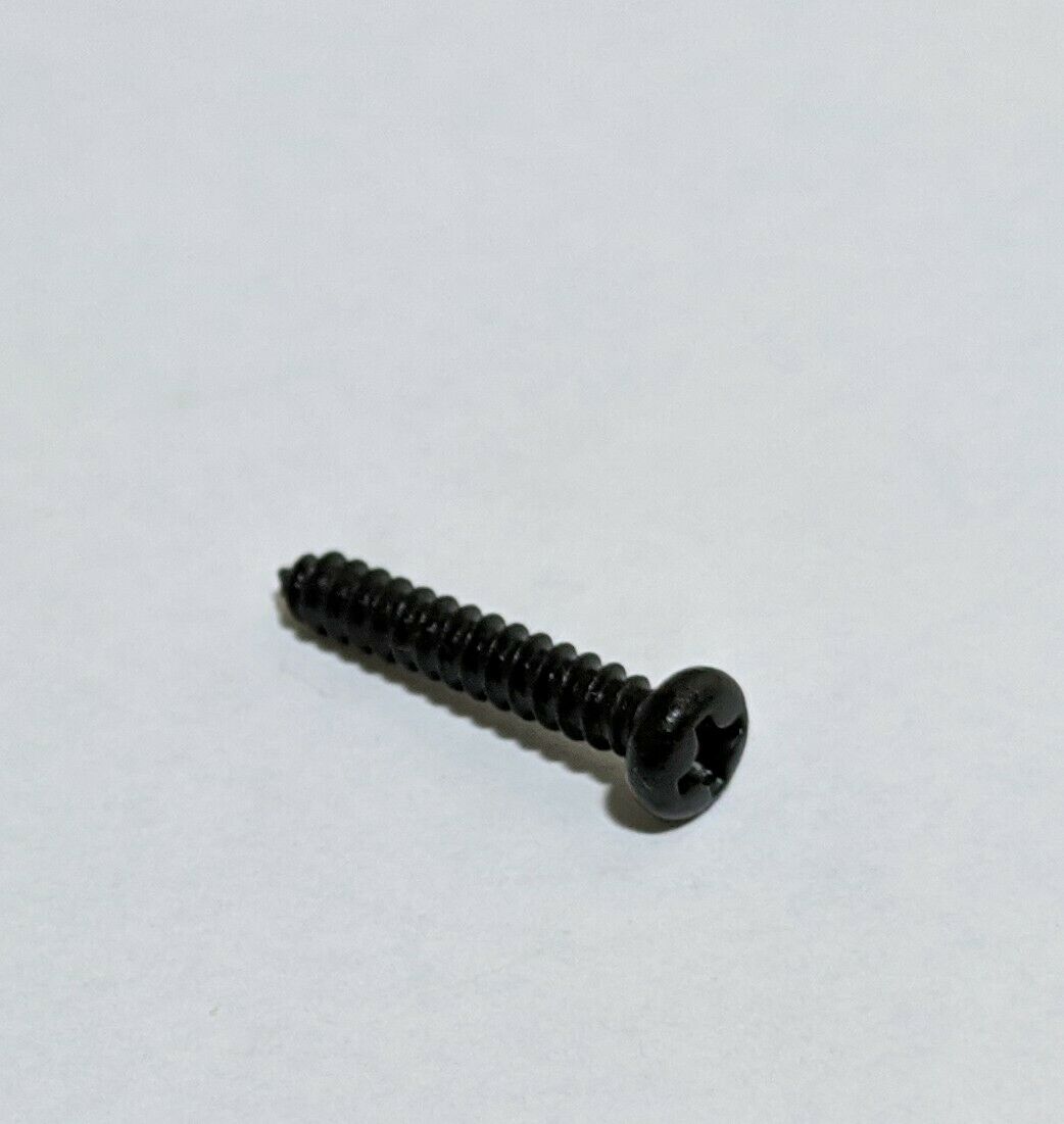 LOT 100: M3 X 20mm Black Steel Phillips Pan Head Self Tapping Sheet Metal Screws