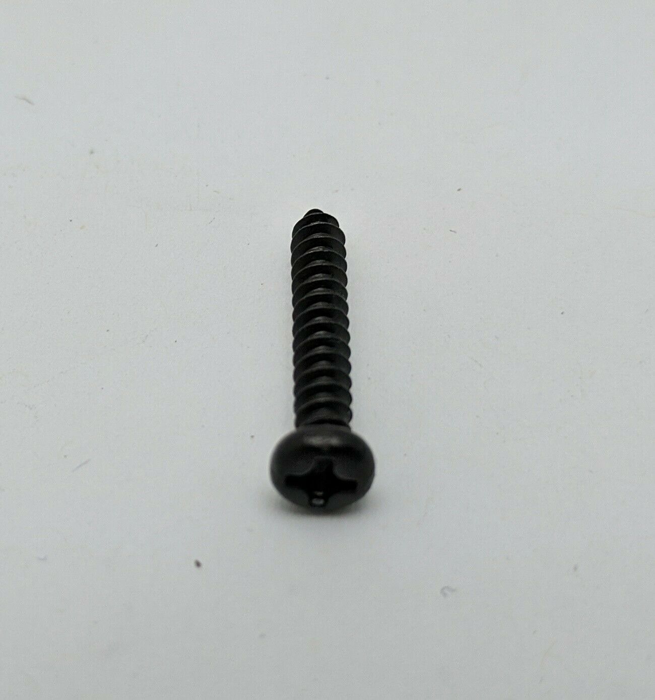 LOT 100: M3 X 20mm Black Steel Phillips Pan Head Self Tapping Sheet Metal Screws