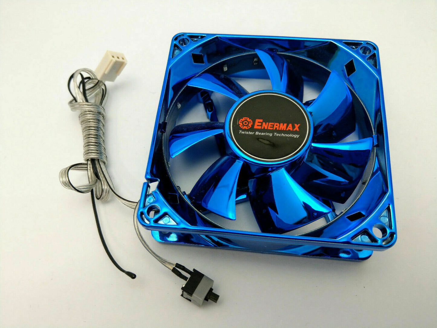 NEW Black MicroATX USB 3.0 PC Tower Case w/ SHARK 1000W LED Power Supply (LED Fan) & 80mm Enermax Blue LED Case Fan