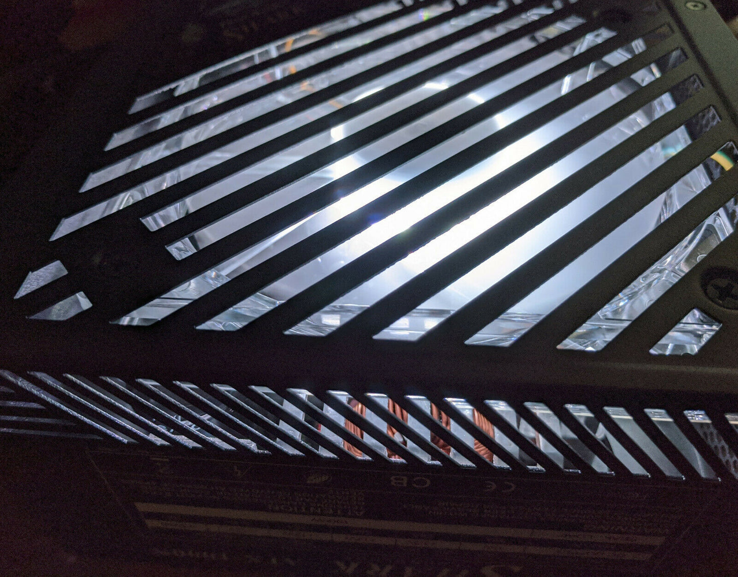 SHARK 1000W Digital RGB LED Fan Dual PCIe Gaming PC Black ATX Power Supply