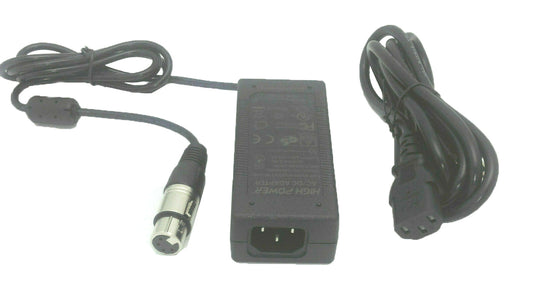 HIGH POWER® HPA-601250U3  REV: A36X  Energy-Efficient 60W Fanless 4pin XLR Power Supply for JVC/ SONY/ PANASONIC Pro Video/Audio