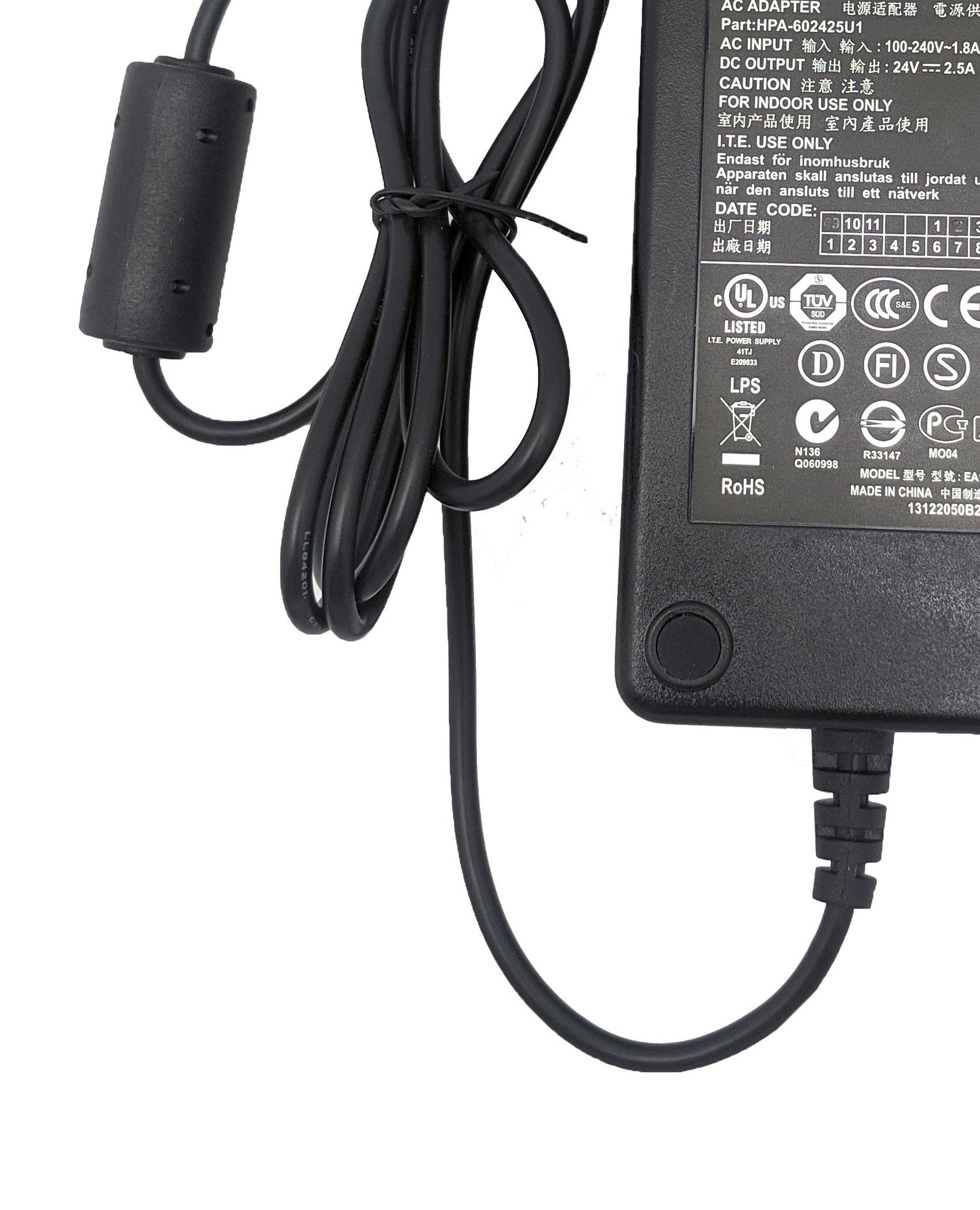 HIGH POWER® HPA-602425U1 24V 60W AC Power Adapter for Photo Printer Kodak Dell Sony