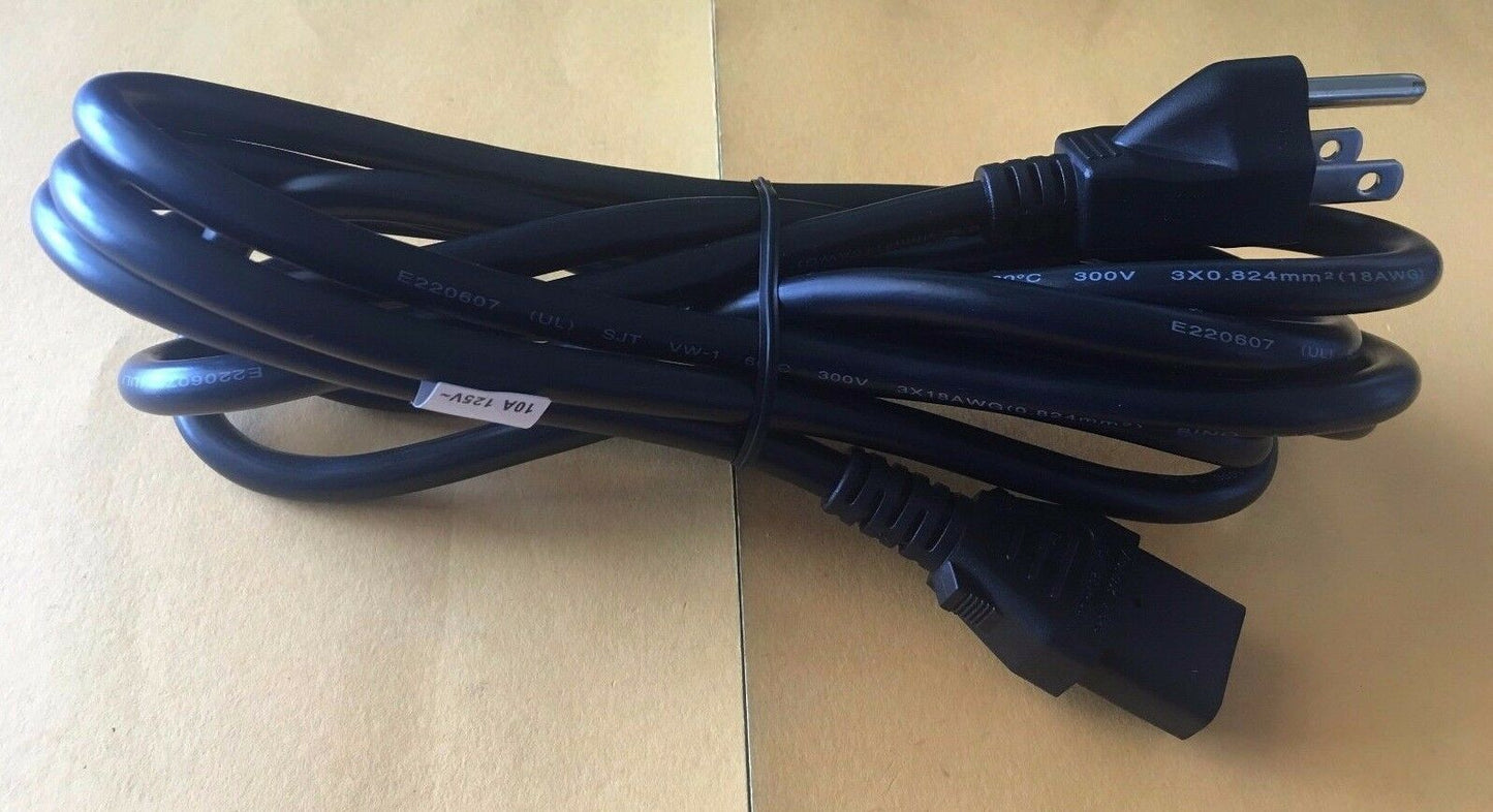 NEW 10ft AC UL Power Cord for Marshall Fender Guitar Amp Amplifier Cable