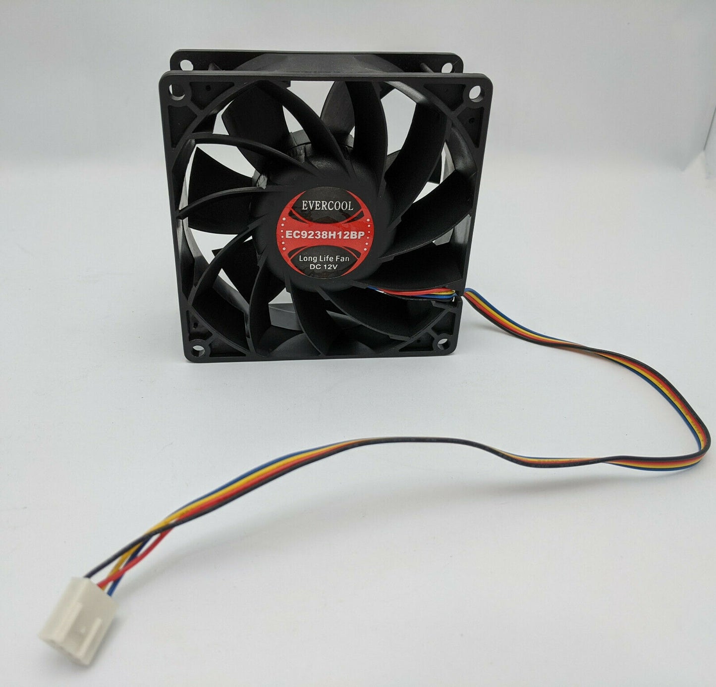 NEW Evercool EC9238H12BP High Speed 92mm x 38mm 4pin PWM Dual Ball Bearing 12V DC PC Case Cooling Fan