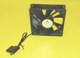 Lot 2: Quiet 90mm Computer Case Cooling Fan DC 12V PC System Cooler, 9cm 4-pin