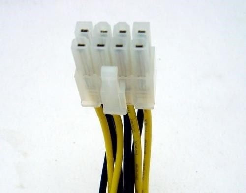 Molex Peripheral Power Connector to 8pin 12V,4pin ATX Motherboard Adapter Cable