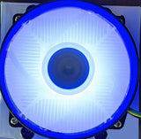 NEW Low-Profile Intel Socket LGA 1150 1151 1155 1200 CPU Blue LED 92mm Cooling Fan