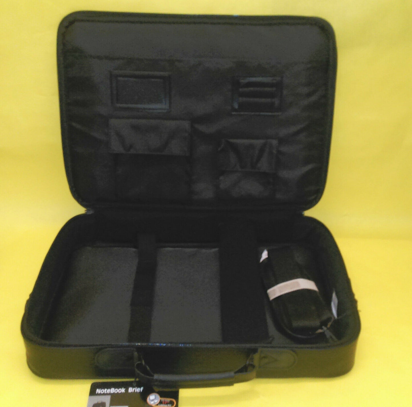 NEW 17" Black PC Laptop/Notebook Briefcase Carrying Case Bag w/ Shoulder Strap