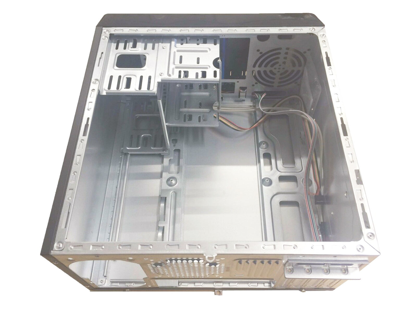 NEW Sleek Black Micro ATX Mini Tower w/ USB 2.0 Side Air Duct Desktop PC Case