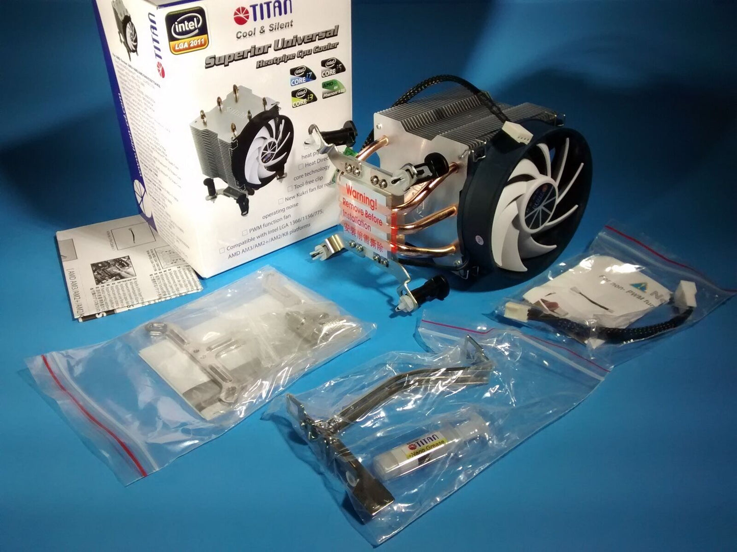 PC Overclock Cooling Fan: Intel LGA 1155/1156 Core i7 Extreme Processor Cooler