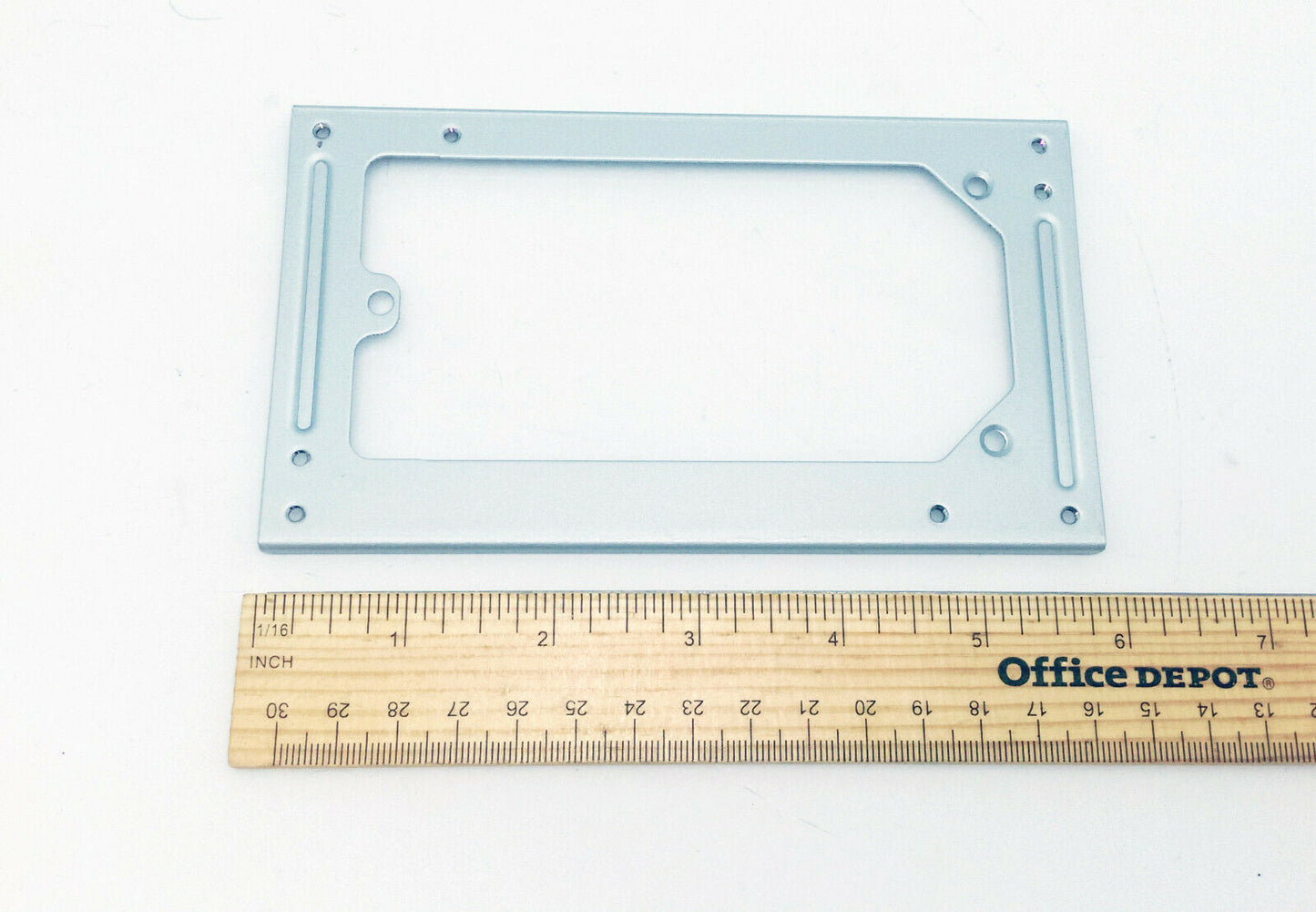 NEW Silver SFX Power Supply to PS3/ATX PC Steel Mounting Bracket Plate + Screws