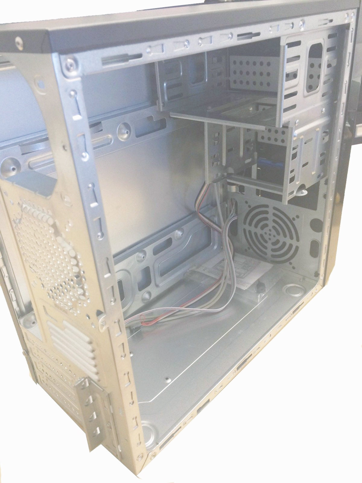 NEW Sleek Black Micro ATX Mini Tower w/ USB 2.0 Side Air Duct Desktop PC Case