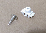 NEW Lot 30: Snap-In Clip Plastic Standoff/Screw for PC ATX Motherboard Mounting