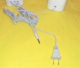 NEW White Multimedia Plug N Play MP3,Cellphone,TV & Computer PC Speakers LS3020