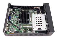 NEW Fanless Mini-ITX Barebone PC Intel 2GHz Quad-CORE,8GB DDR3 VGA/HDMI,HD Audio