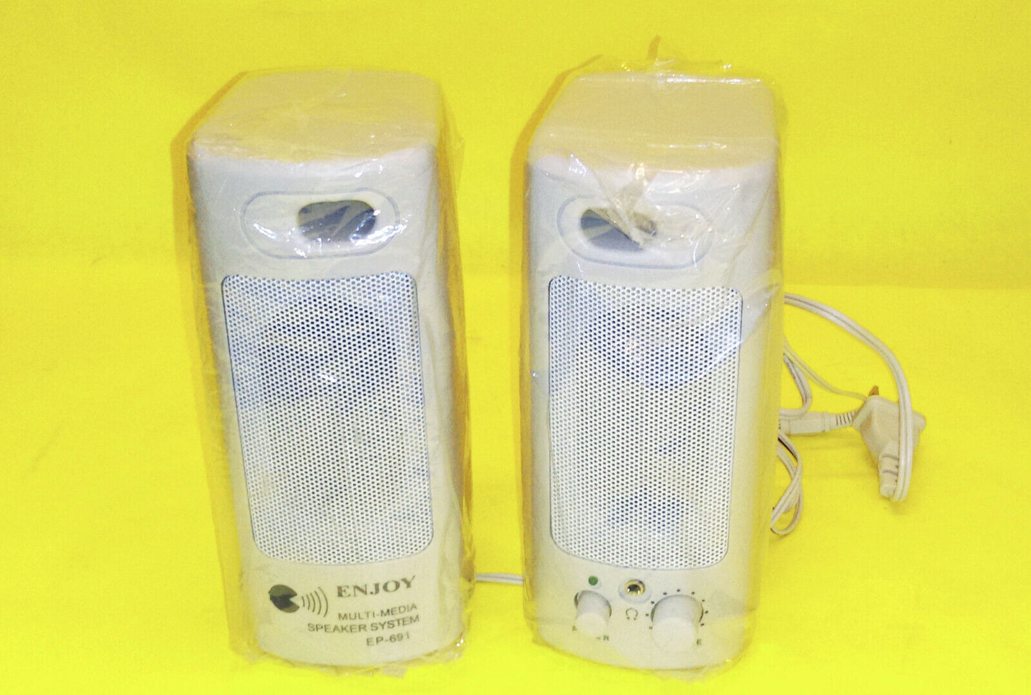 NEW Enjoy Beige 180W Amplified Multimedia PC Speaker System Model: EP-691